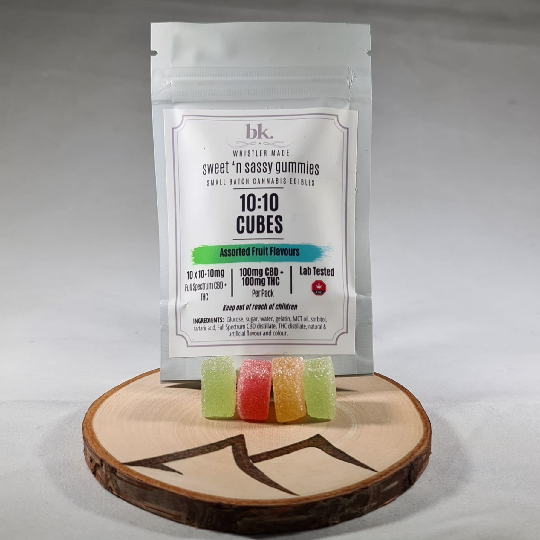 Whistler Made Gummies CBDTHC (10mg10mg) Mount Herbal Cannabis Delivery