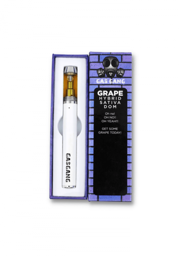 Grape Disposable Vape Pen Gas Gang Hybrid Mount Herbal Cannabis