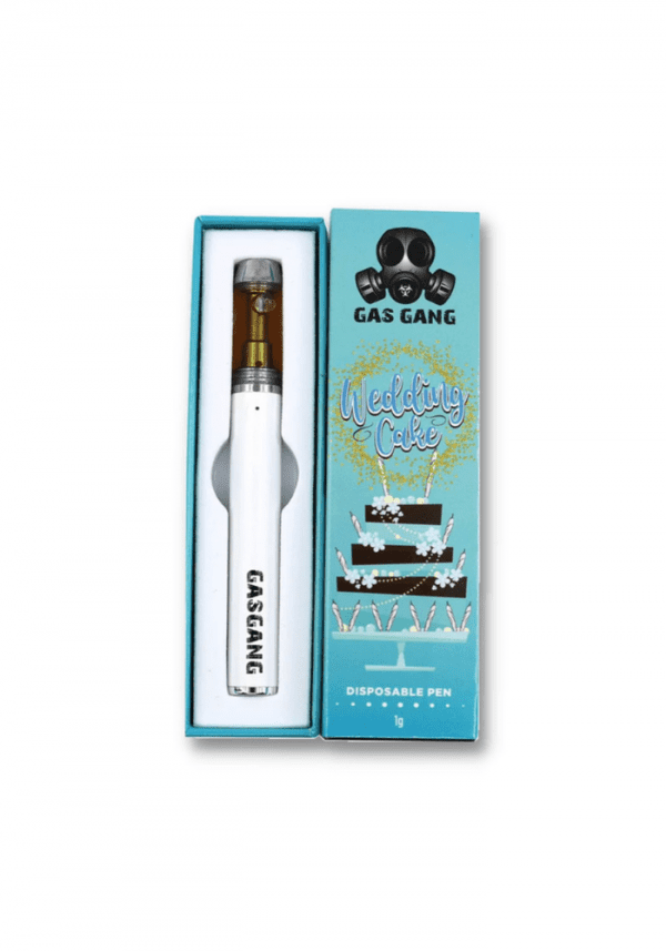 Wedding Cake Disposable Vape Pen Gas Gang Indica Mount Herbal