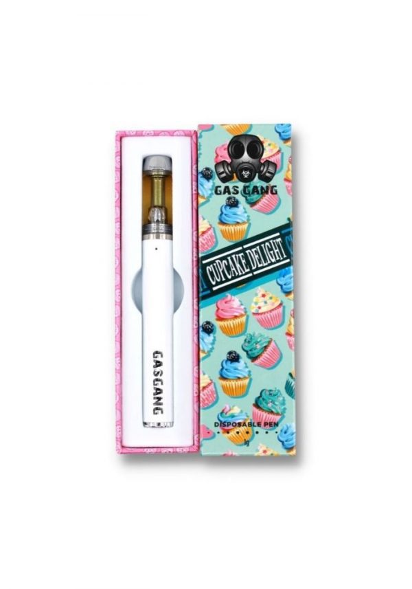 Cupcake Delight Disposable Vape Pen Gas Gang Indica Mount Herbal